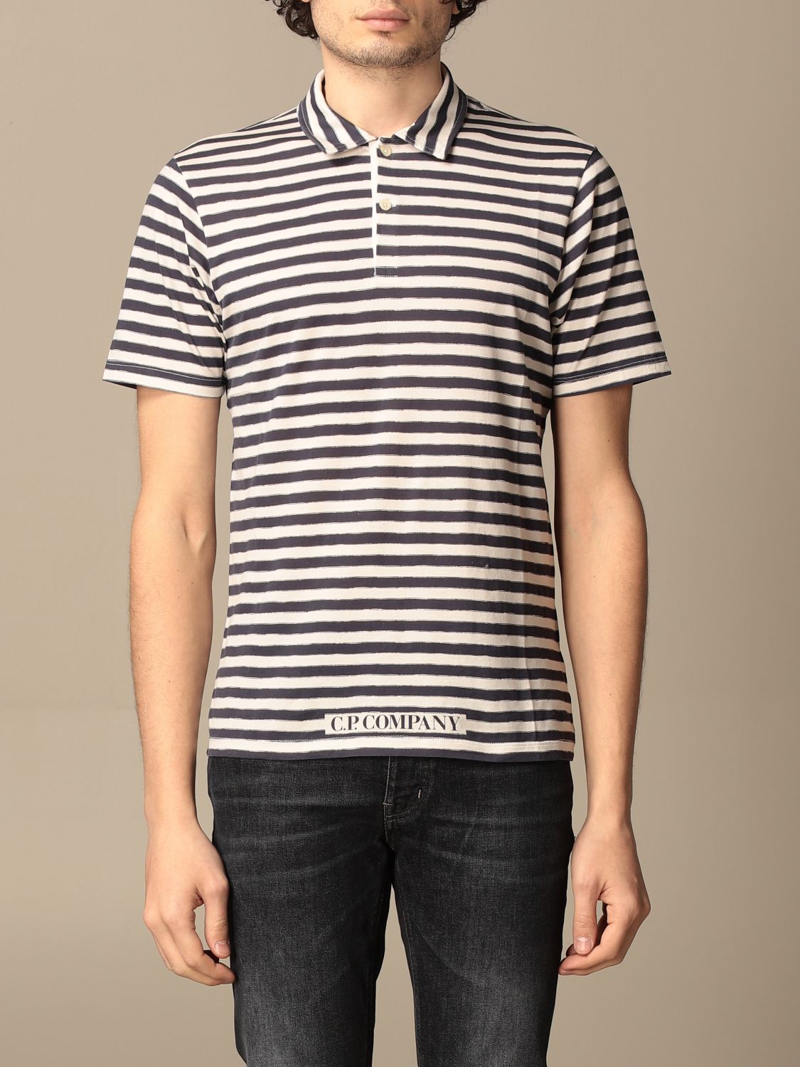 Polo à rayure cp company