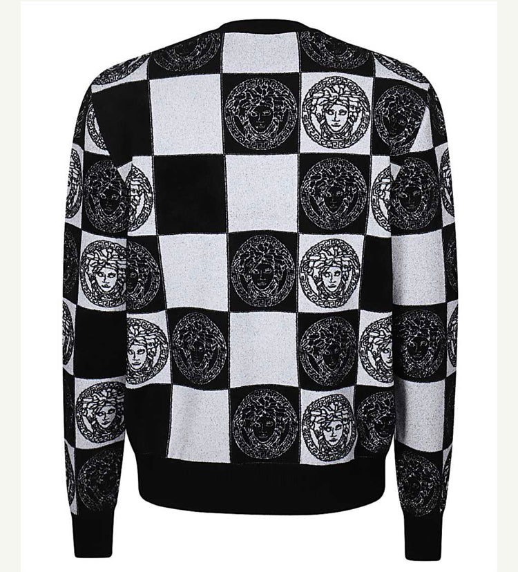 Pull Versace a Carreau