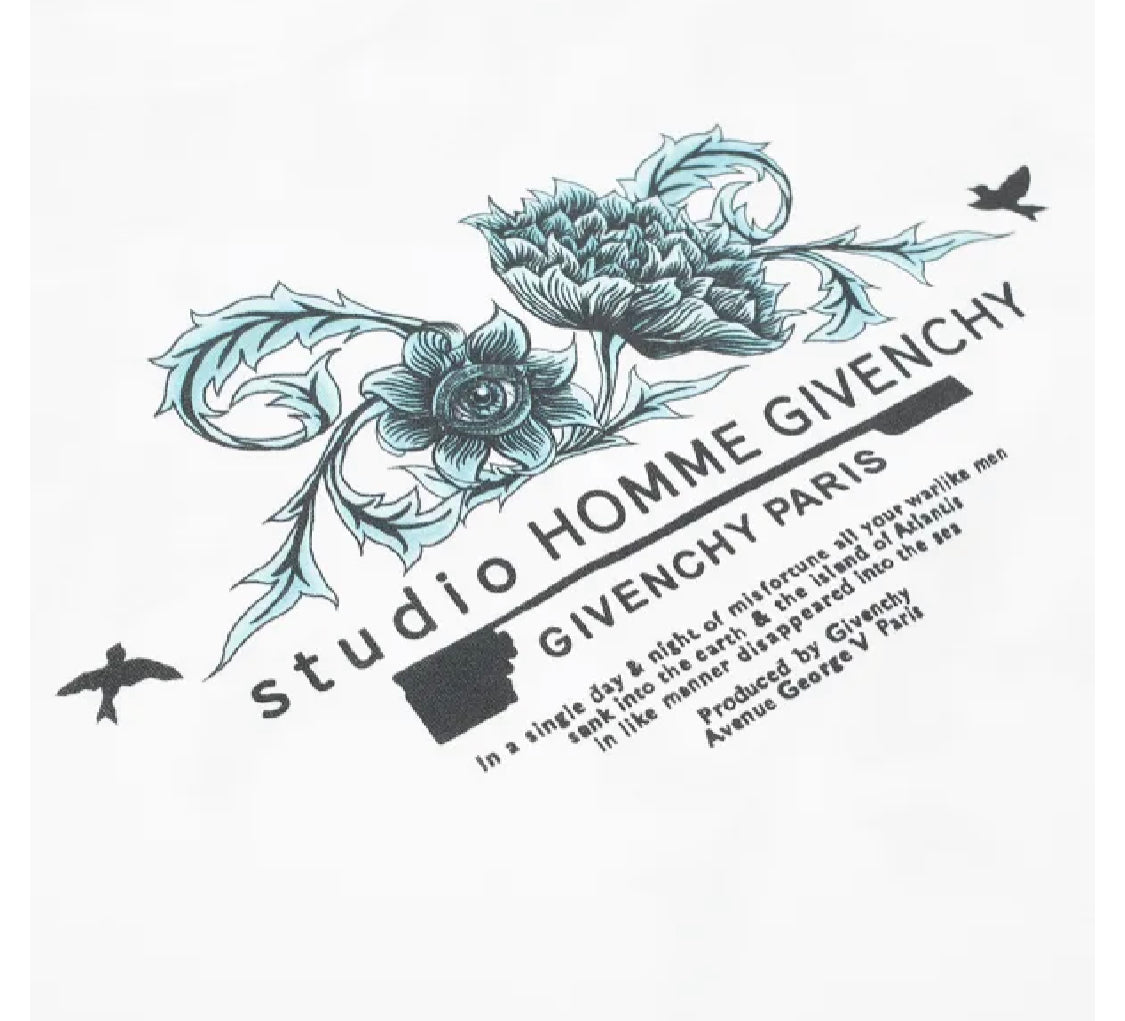 t-shirt à imprimé graphique Givenchy studio