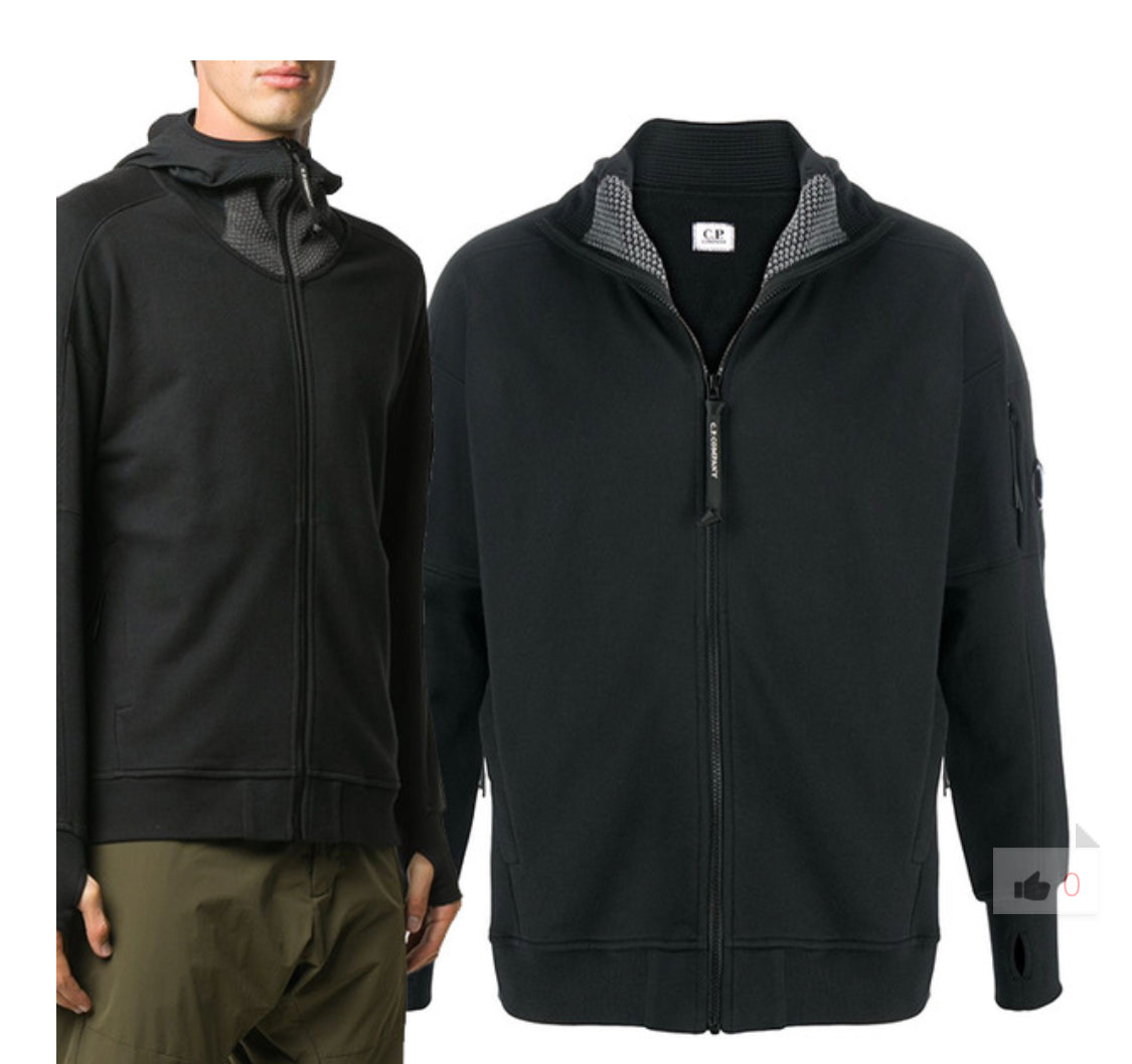 Cp company hooded black