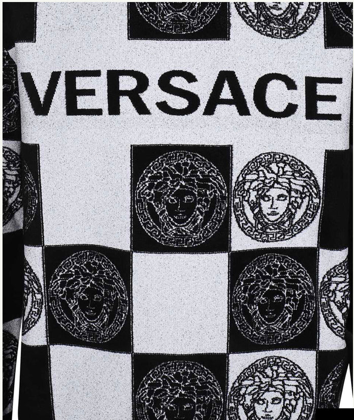 Pull Versace a Carreau