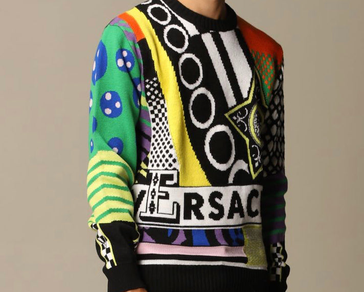 Pull multicolor Versace