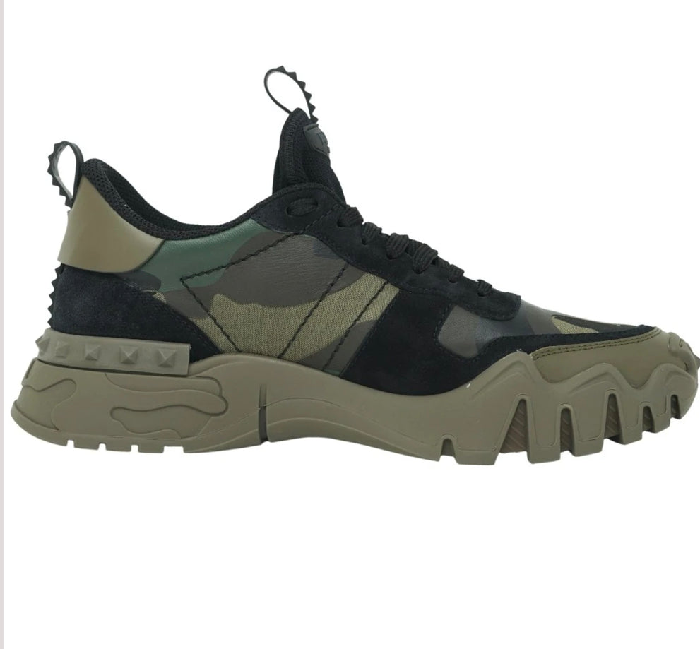 Basket Valentino CAMO TRAINER