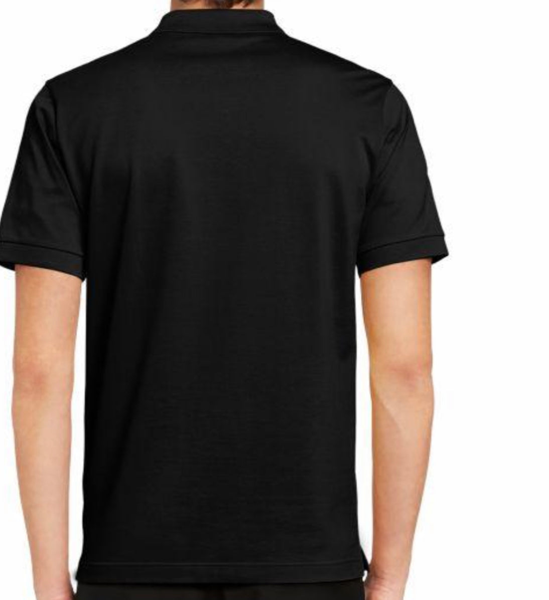 Polo Prada en coton piqué avec logo triangulaire