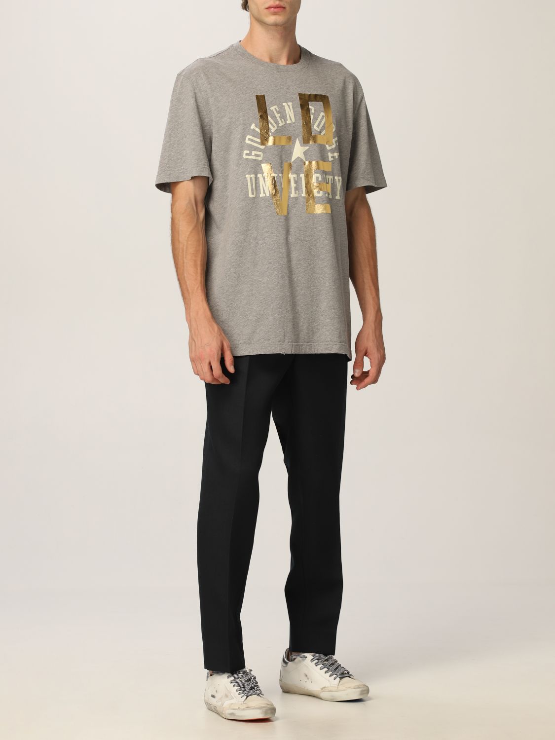 Tee shirt Golden Goose grey