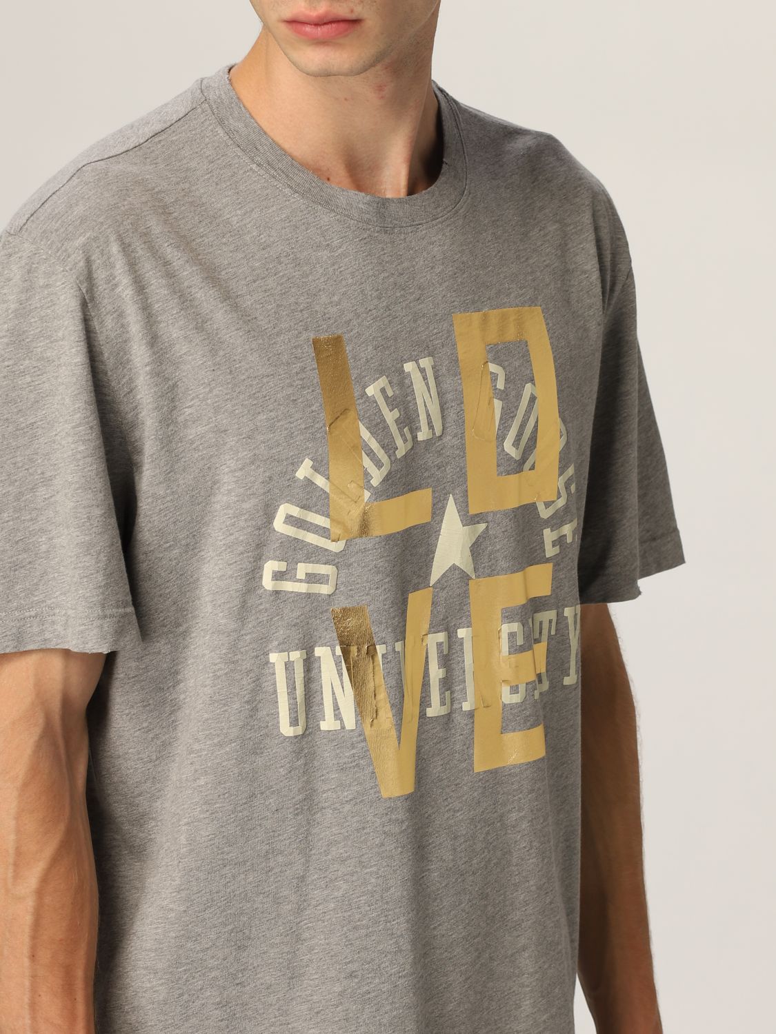 Tee shirt Golden Goose grey