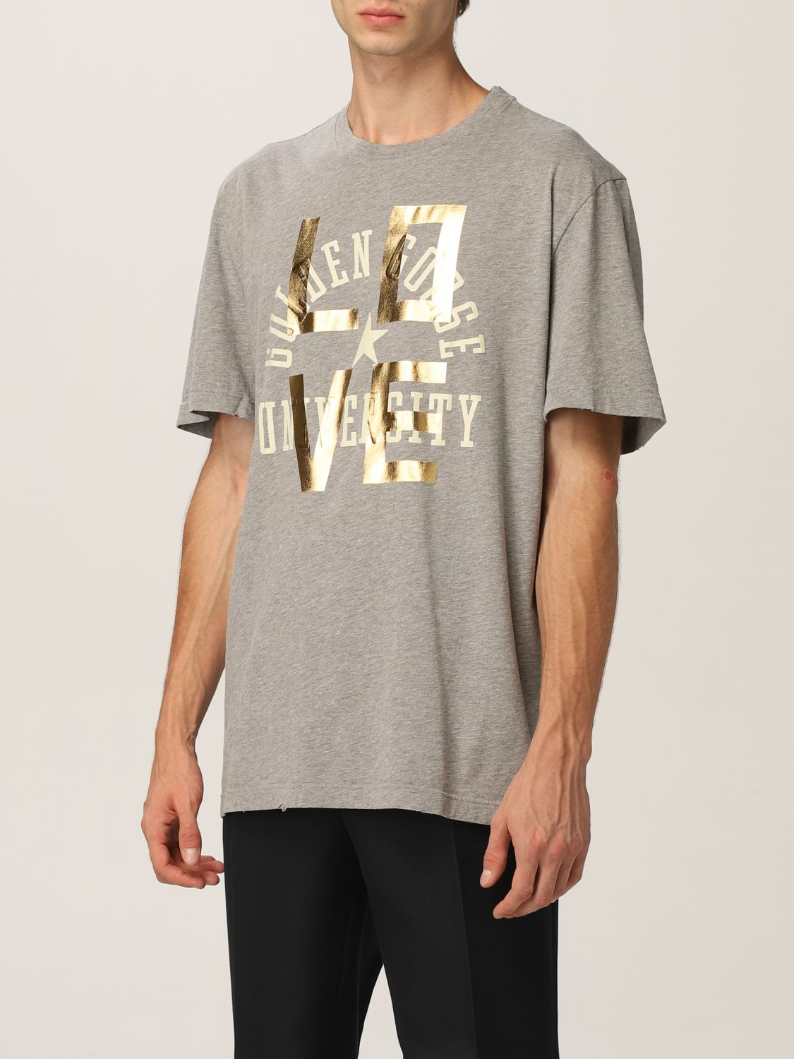 Tee shirt Golden Goose grey