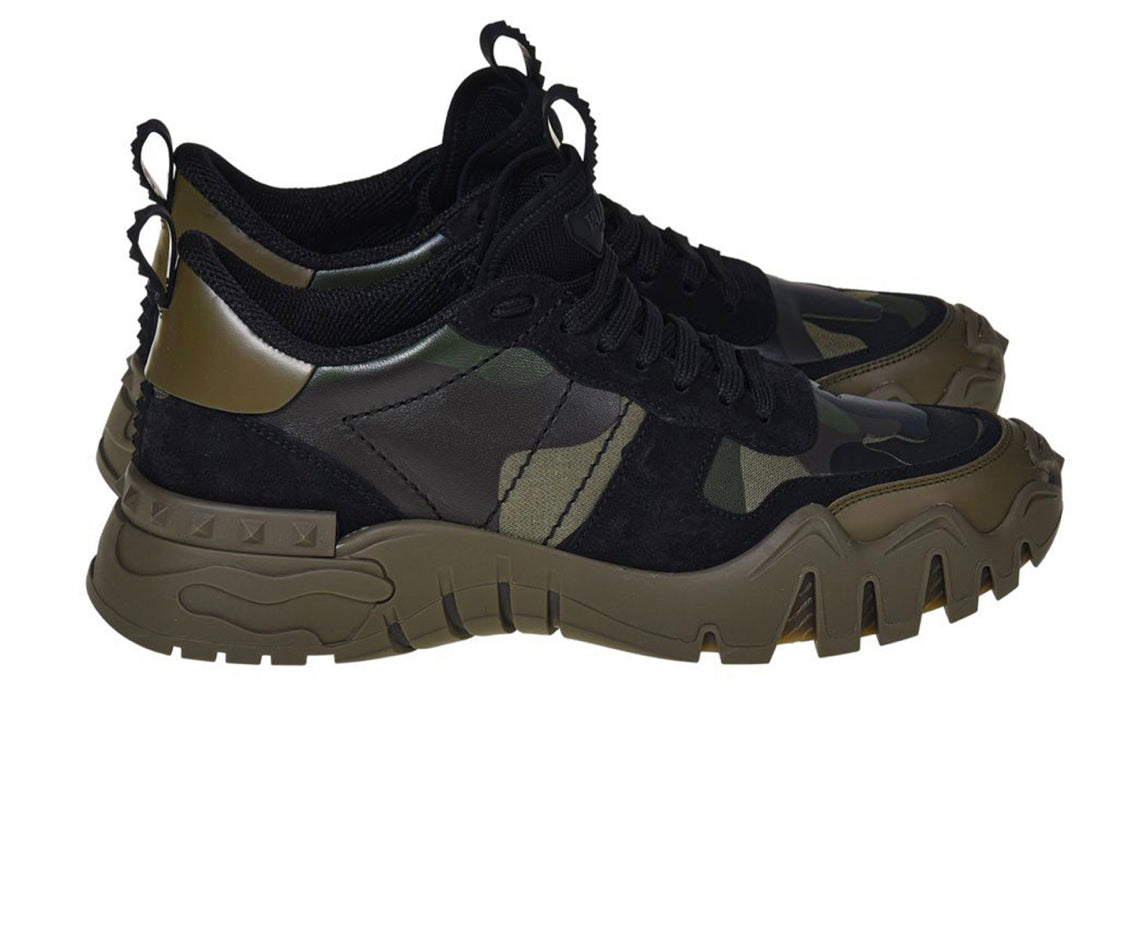 Basket Valentino CAMO TRAINER