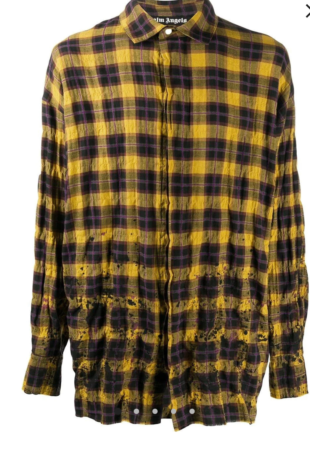 Chemise Palm angels a logo